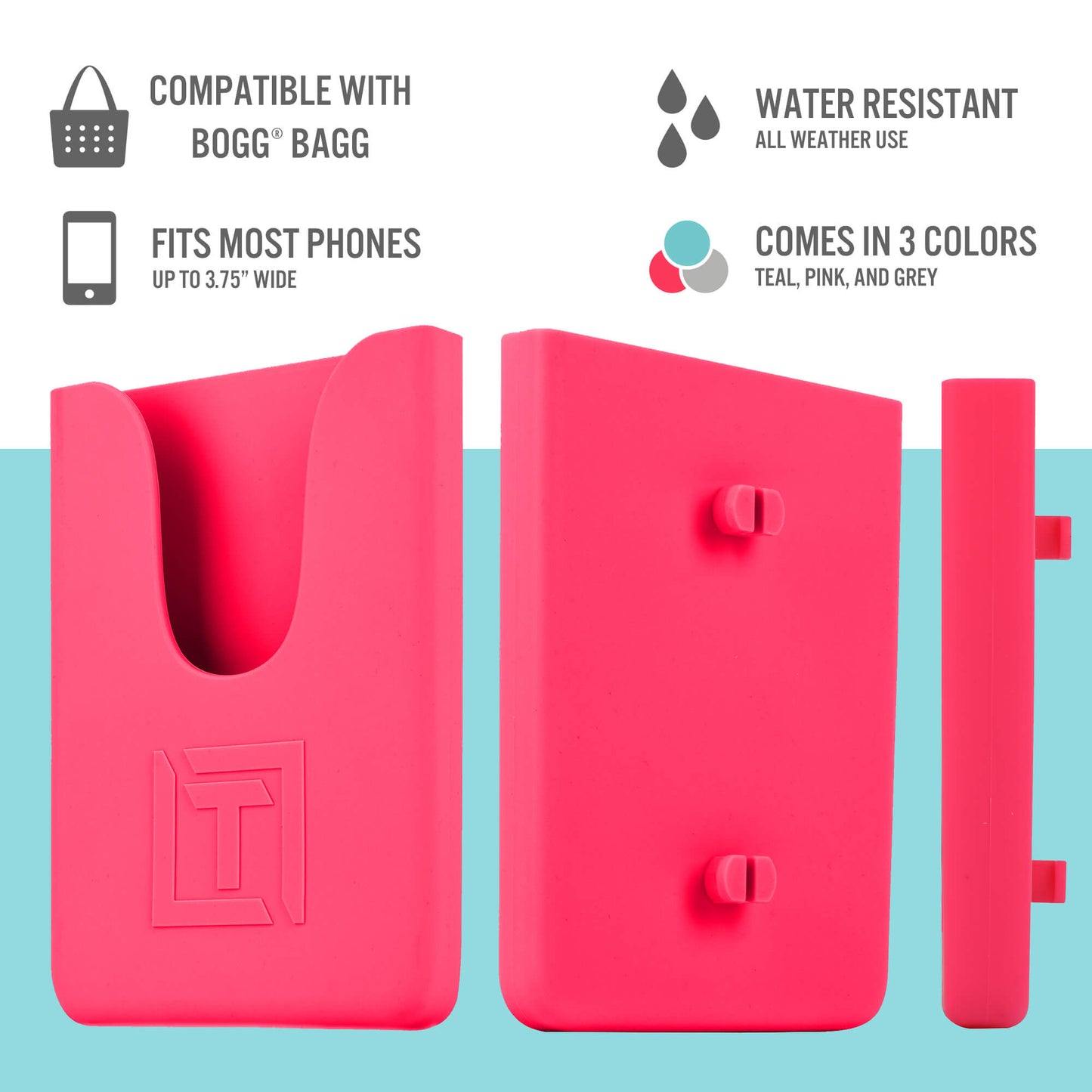 Phone Holder for the Bogg Bag - Pink