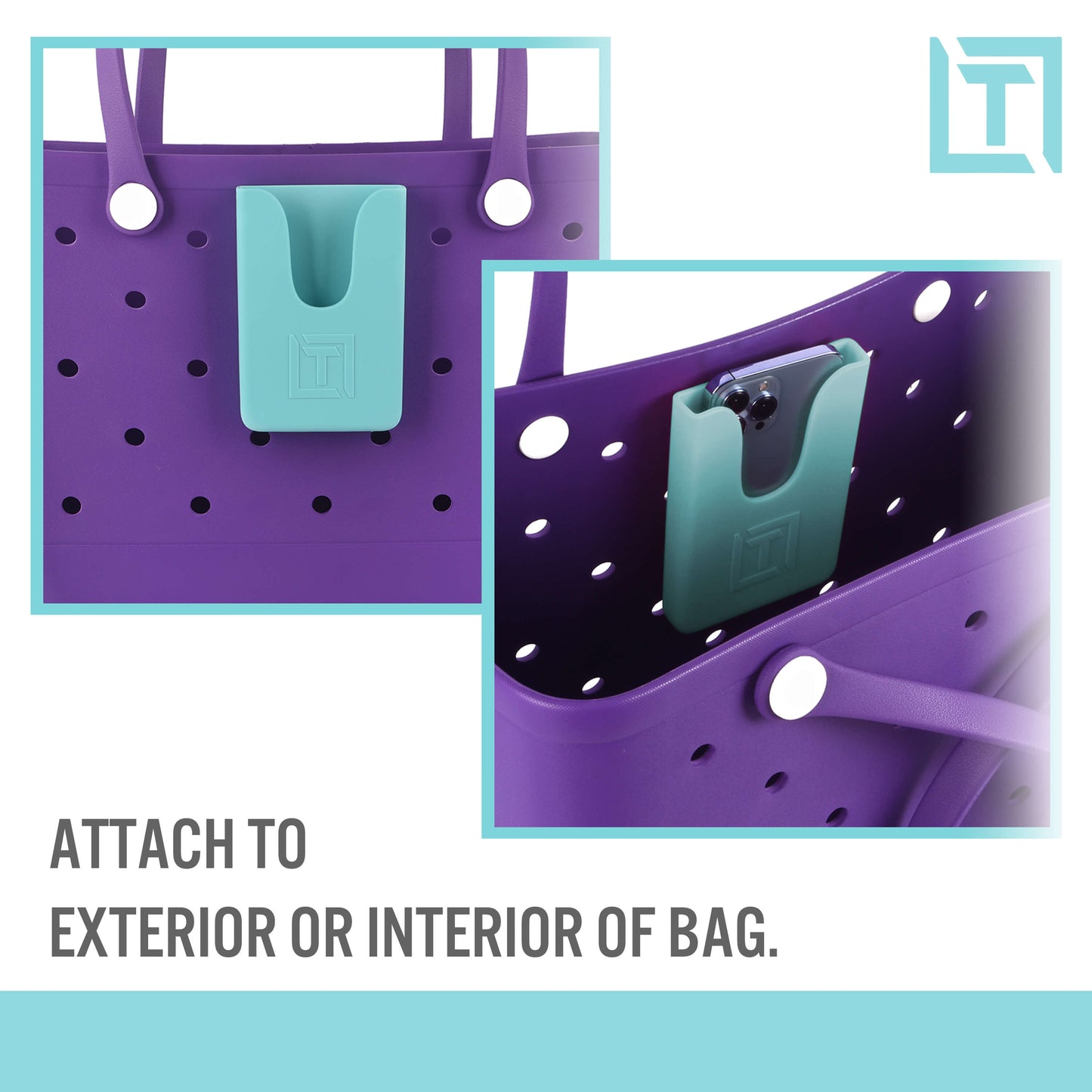 Phone Holder for the Bogg Bag - Teal