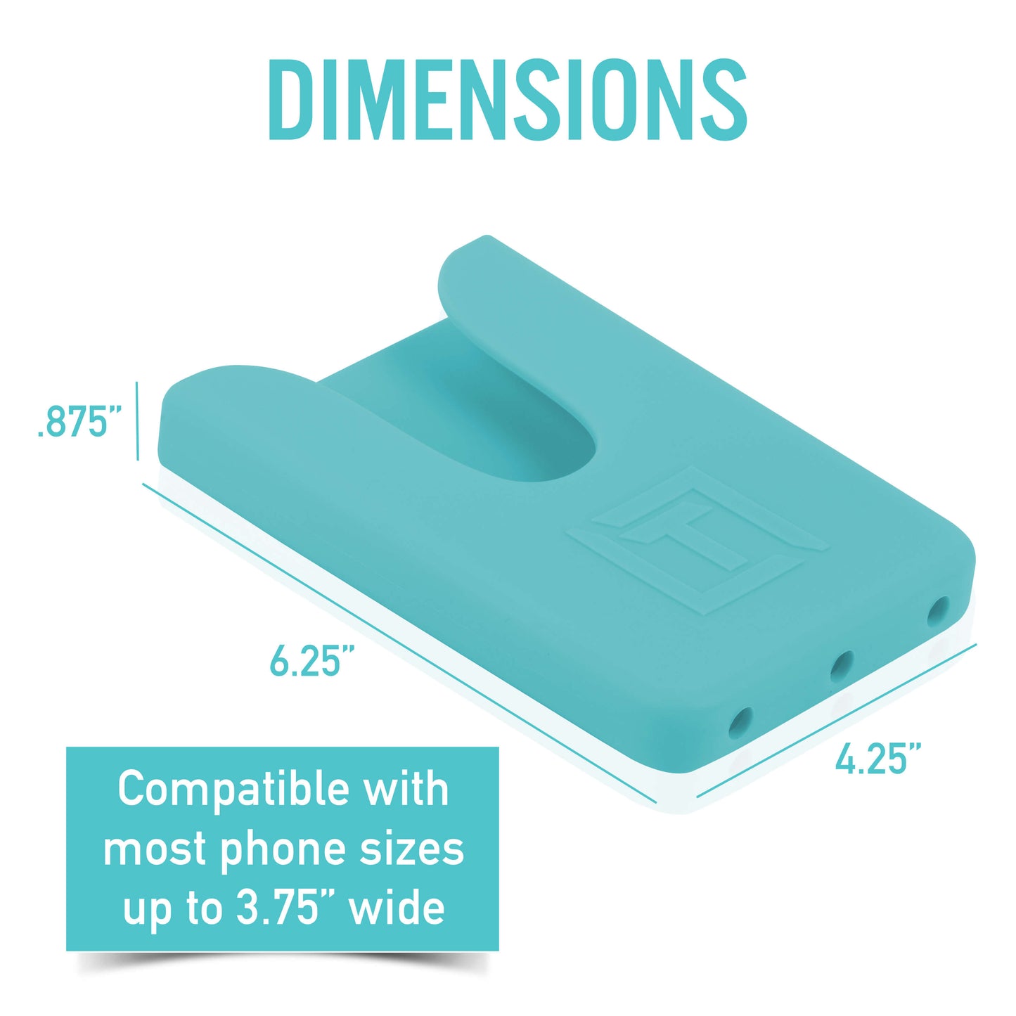 Phone Holder for the Bogg Bag - Teal