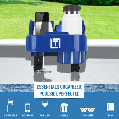 Pool Caddy for Round Rail Above Ground Pool