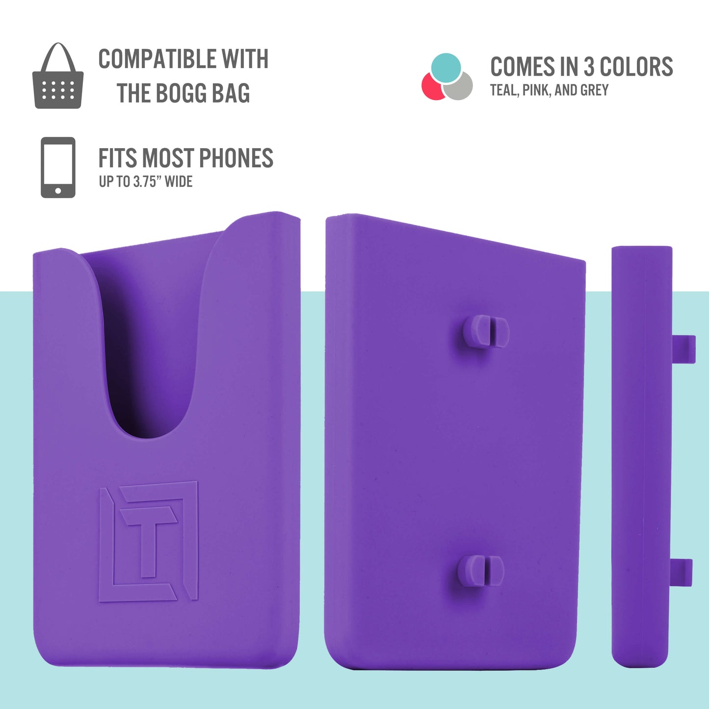 Phone Holder for the Bogg Bag - Purple