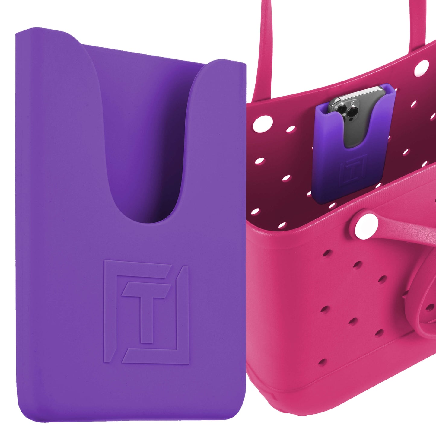 Phone Holder for the Bogg Bag - Purple