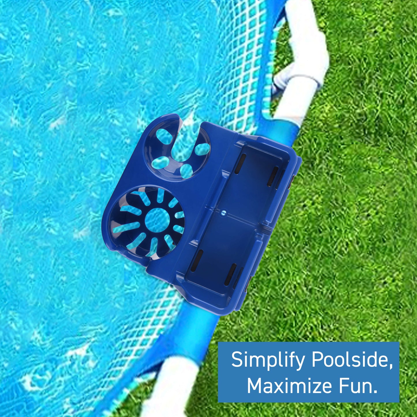 Pool Caddy for Round Rail Above Ground Pool